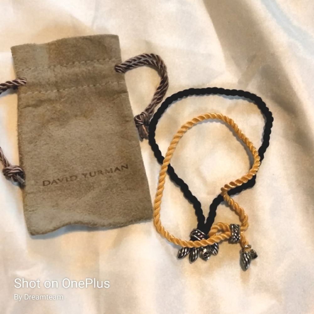 David Yruman rope bracelets set of 2